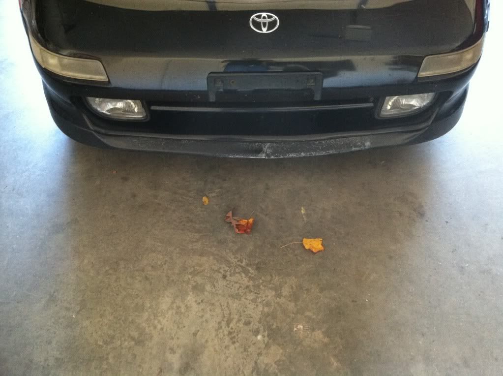 Front Lip Repair (My easy fix) MR2 Owners Club Forum